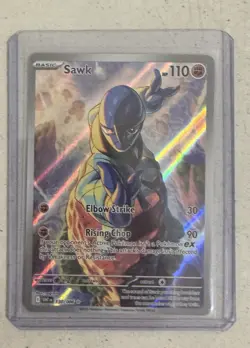 Sawk - 130/086 - Illustration Rare - White Flare - Pokemon TCG - NM/M - Image 1