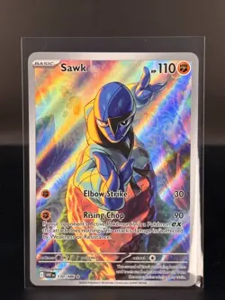Sawk 130/086 - Illustration Rare - White Flare - Pokemon TCG - NM - Image 1