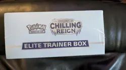 Pokemon Chilling Reign (ICE VARIANT) ETB Elite Trainer Box Sealed - Image 4