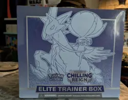 Pokemon Chilling Reign (ICE VARIANT) ETB Elite Trainer Box Sealed - Image 1
