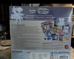 Pokemon Chilling Reign (ICE VARIANT) ETB Elite Trainer Box Sealed - Image 2