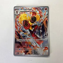 CHEAPEST ON EBAY Pokemon TCG Armarouge 086/084 PITCH BLACK IR Holo Full Art 2026 - Image 1