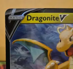 Dragonite V 049/078 Holo V Rare Pokemon GO Pokemon Holo NM/M - Image 2