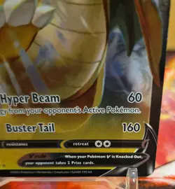 Dragonite V 049/078 Holo V Rare Pokemon GO Pokemon Holo NM/M - Image 4