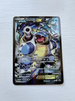 Blastoise EX XY122 Pokemon TCG XY Promo Holo 180HP English 2016 - Image 2
