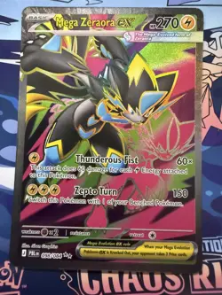 Mega Zeraora ex 098/084 Pitch Black NM - Image 1
