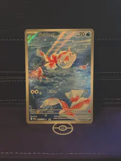 Goldeen PBL 087/084 | Pitch Black | Illustration Rare Pokemon Card - Image 1