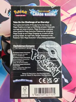 Pokemon TCG - Chaos Rising Half Booster Box (18 Packs) - New & Sealed - Image 3