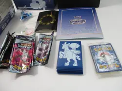 Pokemon TCG Sword & Shield Chilling Reign Elite Trainer Box 24 card NOT Complete - Image 4