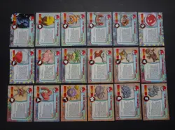 1999 Topps Pokemon TV Animation Series 2 Complete Set 72 Card Blue Logo Lot READ - Image 5