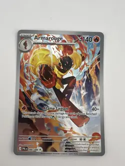 Pokemon TCG Armarouge Pitch Black Illustration Rare 86/84 In hand! - Image 1