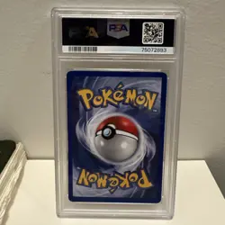 PSA 5 Machamp 1st Edition Shadowless Holo Rare Base Set 1999 Pokemon Card #8 - Image 2