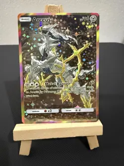 Arceus Ex Pokemon Card DISPLAY ART CARD - Image 1