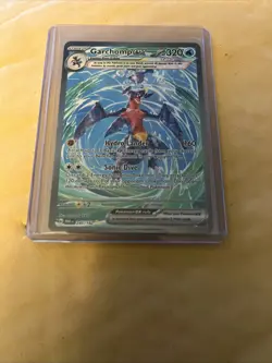 Pokemon TCG Paradox Rift Garchomp EX 245/182 Holo Card Special Illustration Rare - Image 1