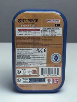 Bandai Namco One Piece Card Game Tin Pack Set Vol.2 Ace Promo Booster English - Image 2