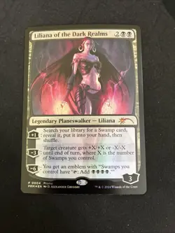 Liliana of the Dark Realms Foil Promo Card MTG - Image 1
