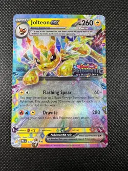 Jolteon ex 030/131 Prismatic Evolutions Double Rare Holo Pokemon Card NM - Image 1