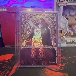 One Piece Card Game Shanks OP09-004 Secret Alt Art *10 candidate* SEND OFFERS‼ - Image 1