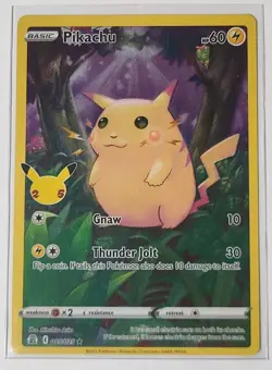 Pokemon TCG - Pikachu Celebrations 005/025 Holo Rare LP-NM Pokemon Card - Image 1