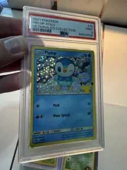 Pokemon Graded Card Lot of 4 PSA CGC Piplup Holo McDonald’s PSA 9, Gourgeist - Image 2