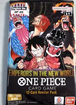 Emperors In The New World Booster Pack One Piece Card Game OP-09 English OP9 - Image 1