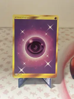 Pokemon Psychic Energy TCG Sun & Moon Base Set Holo Card 162/149 Secret Rare - Image 1