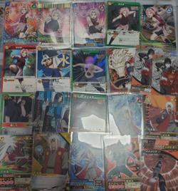 Vintage Naruto Carddass Card Game Japanese total 30+ cards Lot - Image 1