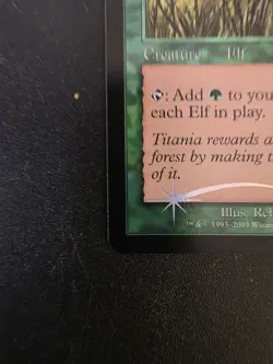 Priest of Titania 5/12 F03 Foil DCI Promo Green Rebecca Guay 2003 MTG - Image 3