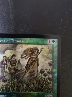Priest of Titania 5/12 F03 Foil DCI Promo Green Rebecca Guay 2003 MTG - Image 5