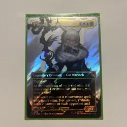 Y'shtola, Night's Blessed Borderless Surge Foil Final Fantasy MTG English NM - Image 2