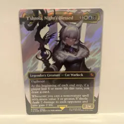 Y'shtola, Night's Blessed Borderless Surge Foil Final Fantasy MTG English NM - Image 5