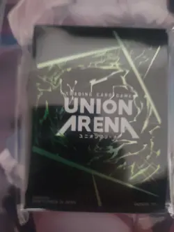 UNION ARENA Official Card Sleeve Sparking Style 60c Bandai Card Game Fest Eng - Image 1