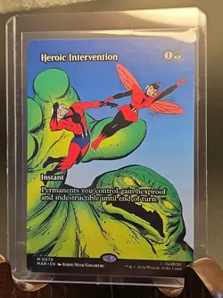 Heroic Intervention (0079) (Borderless) Marvel Universe Eternal-Legal Regular NM - Image 3