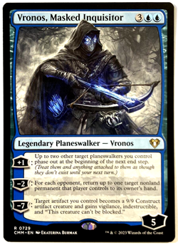 MTG Vronos, Masked Inquisitor Commander Masters 0729 NM - Image 1