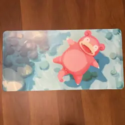 Pokemon Playmat Mousepad Desk Mat Board Game Play Mat of TCG Slowpoke - Image 1
