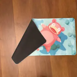 Pokemon Playmat Mousepad Desk Mat Board Game Play Mat of TCG Slowpoke - Image 2