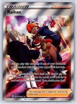 RAIHAN GG65/GG70 CROWN ZENITH GALARIAN GALLERY ULTRA RARE POKEMON NEAR MINT - Image 1