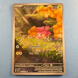 Pawmi 226/091 Illustration Rare Reverse Holo Paldean Fates EN - Image 1