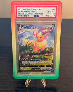 Pokemon Flareon VMAX 199/S-P PSA 10 (Indonesian Promo POP 48!) - Image 1
