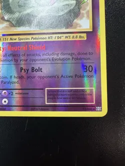 Mew 53/108 Evolutions Holo Foil Rare XY Pokemon TCG Card NM - Image 5