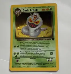 WOTC Dark Arbok 2/82 Team Rocket Holo Rare 1999 English 60 HP Unlimited - Image 1