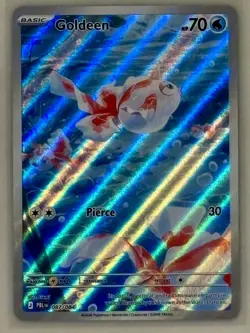 Pokemon TCG PITCH BLACK Full Rare Art LOT X4 CHANDELURE SLOWBRO GOLDEEN SILVALLY - Image 3