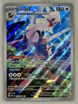 Pokemon TCG PITCH BLACK Full Rare Art LOT X4 CHANDELURE SLOWBRO GOLDEEN SILVALLY - Image 5