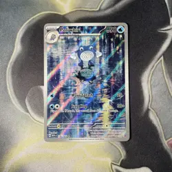 Pokemon TCG Poliwhirl Scarlet Violet-151 176/165 Holo Illustration Rare NM - Image 1