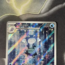 Pokemon TCG Poliwhirl Scarlet Violet-151 176/165 Holo Illustration Rare NM - Image 2