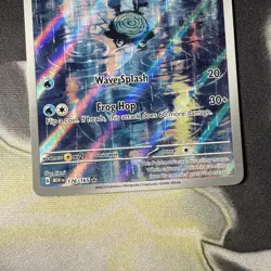 Pokemon TCG Poliwhirl Scarlet Violet-151 176/165 Holo Illustration Rare NM - Image 3