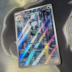 Pokemon TCG Poliwhirl Scarlet Violet-151 176/165 Holo Illustration Rare NM - Image 4