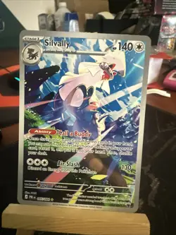 Pokemon TCG Silvally 095/084 Pitch Black Illustration Rare IR - Image 1