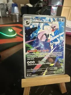 Pokemon TCG Silvally 095/084 Pitch Black Illustration Rare IR - Image 3