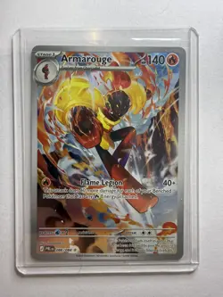 Armarouge 086/084 Holo Pokemon Pitch Black - NM - Image 1